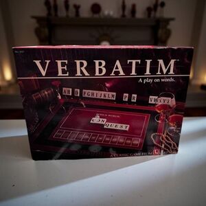 Vintage 1986 Lakeside Games Verbatim A Play on Words Game